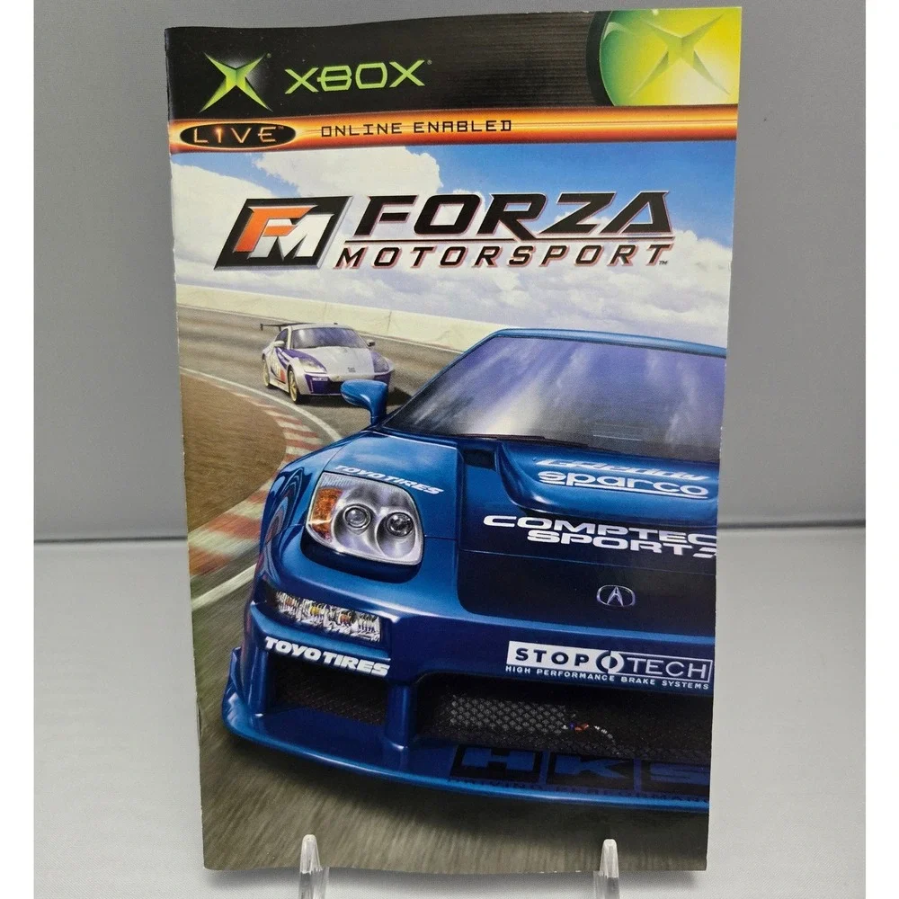 Forza Motorsport NFR - Original Xbox - Complete CIB & Unscratched Code‎ Tested